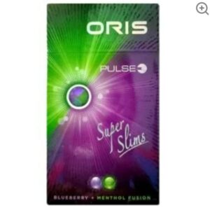 บุหรี่นอก ORIS บลูเบอรี่ MENTHOL FUSION (2 เม็ดบีบ)