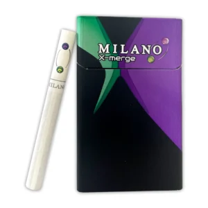 บุหรี่นอก MILANO X-MERGE (2 เม็ดบีบ)